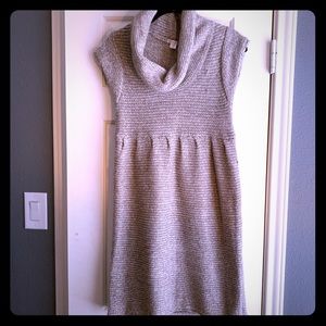 Short sleeve sweater dress